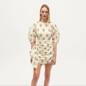Khode Pia Dress Marigold Flower Golden 6